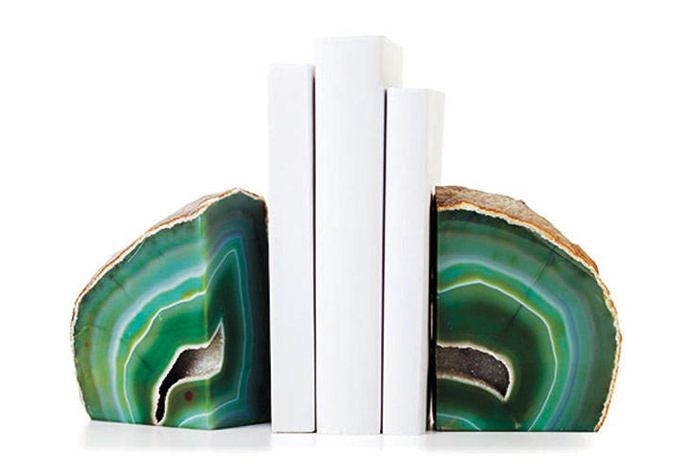 crystal-bookends